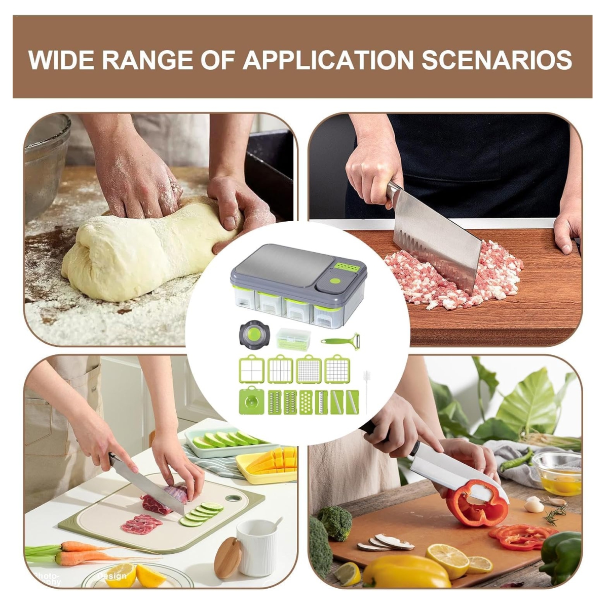 Estacion de preparacion Mandolina 28en1